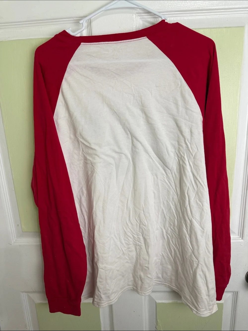 Place Red & White Buffalo Plaid Bear 'PAPA' Raglan Tee